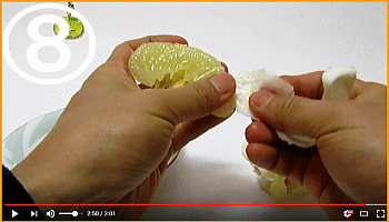 土佐文旦の食べ方８